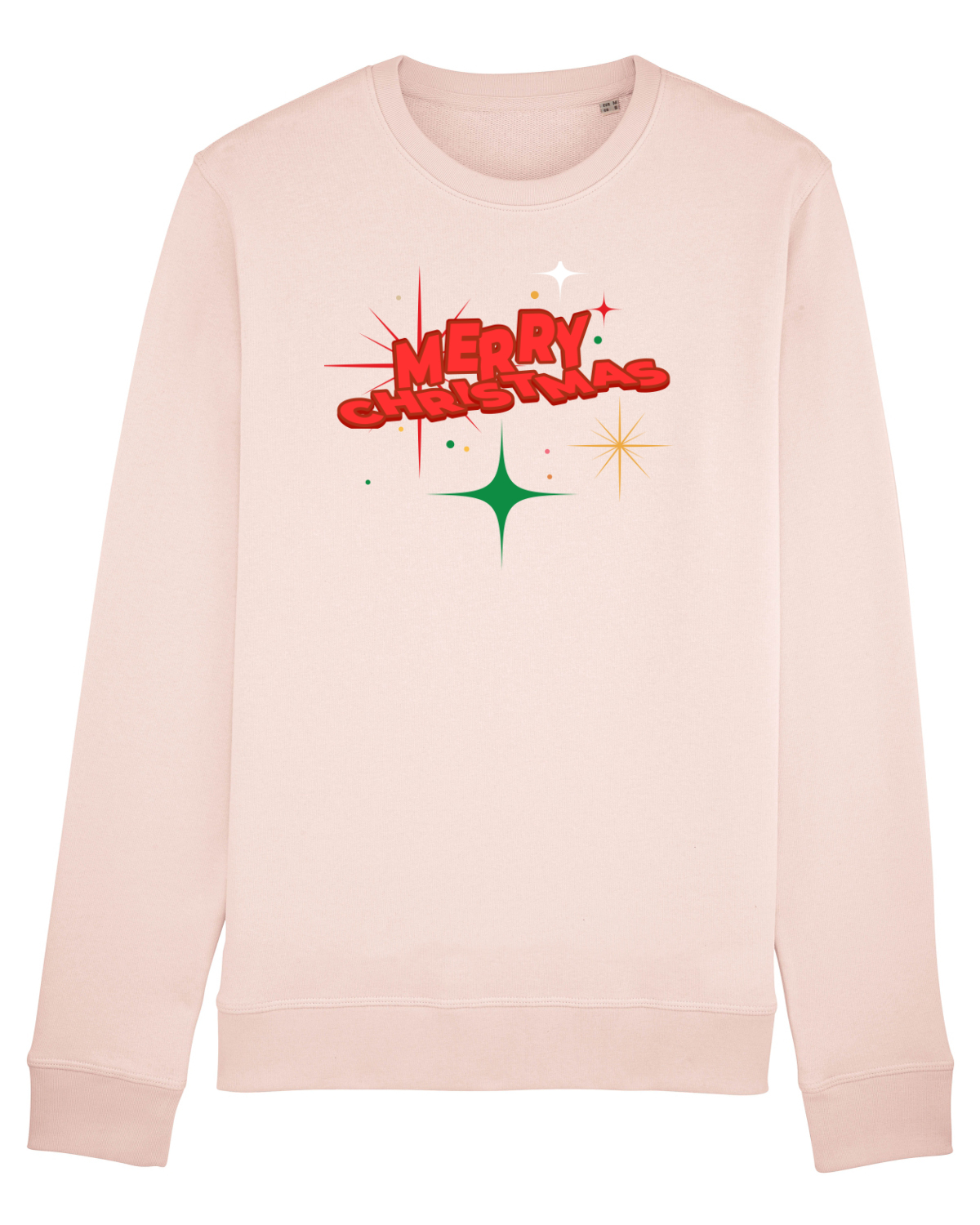 Bluză mânecă lungă Unisex Rise Candy Pink