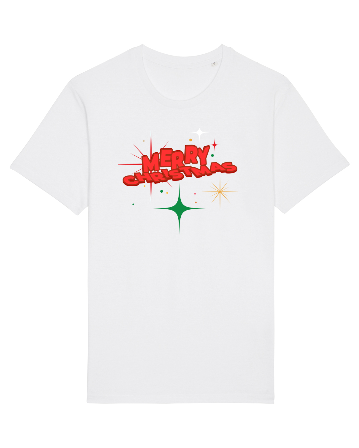 Tricou mânecă scurtă Unisex Rocker White