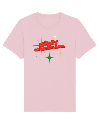 Merry Christmas  Cotton Pink