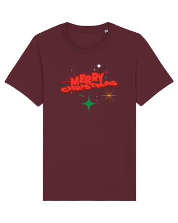 Merry Christmas  Burgundy