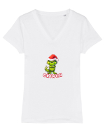 Grinch Tricou mânecă scurtă guler V Damă Evoker