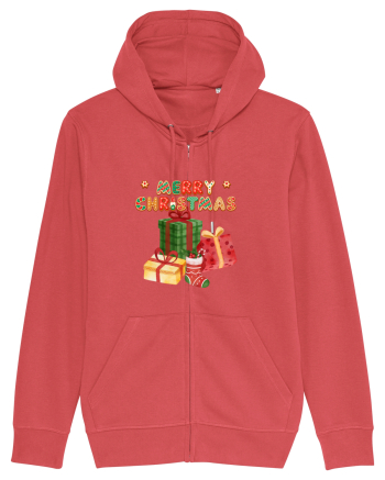 Merry Christmas  Carmine Red