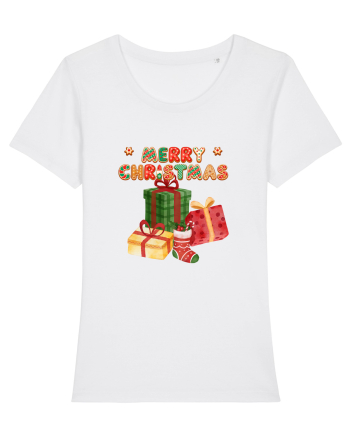 Merry Christmas  White