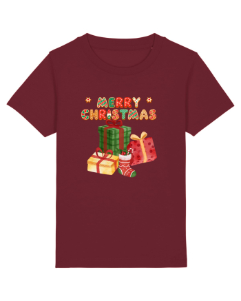 Merry Christmas  Burgundy