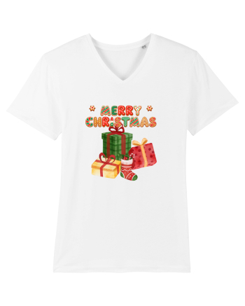 Merry Christmas  White