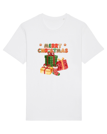 Merry Christmas  White