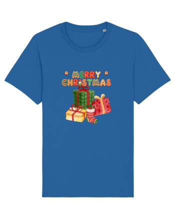 Merry Christmas  Royal Blue