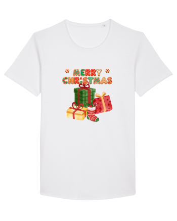Merry Christmas  White
