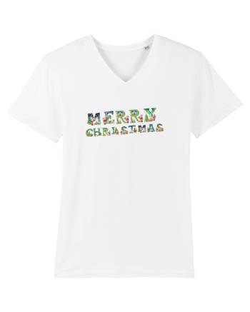 Merry Christmas  White