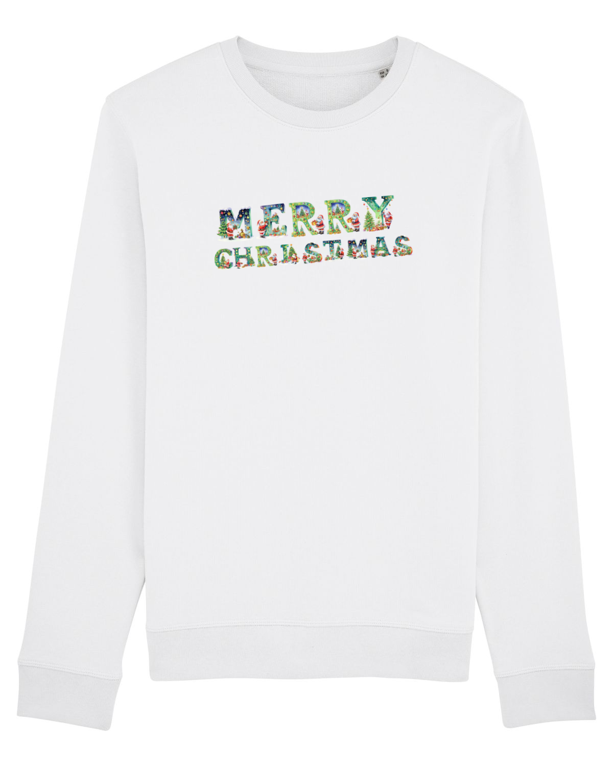 Bluză mânecă lungă Unisex Rise White