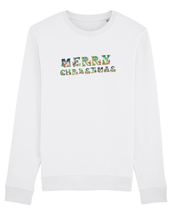 Merry Christmas  White