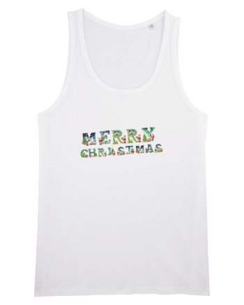 Merry Christmas  White