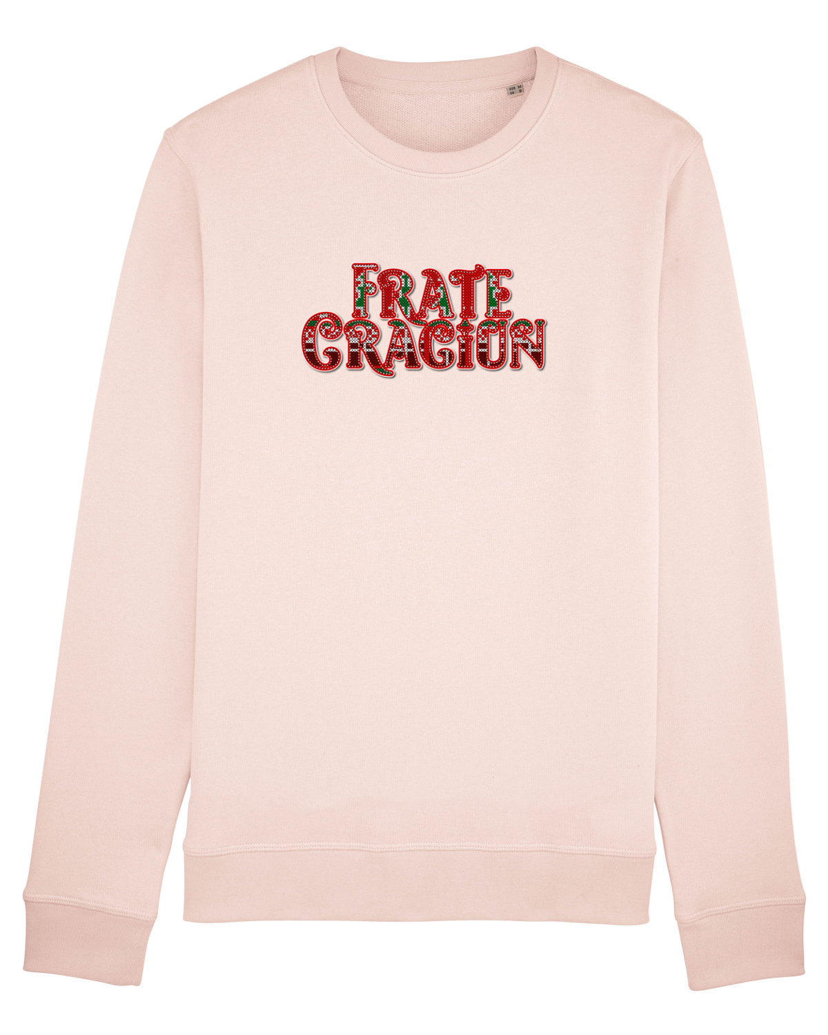 Bluză mânecă lungă Unisex Rise Candy Pink