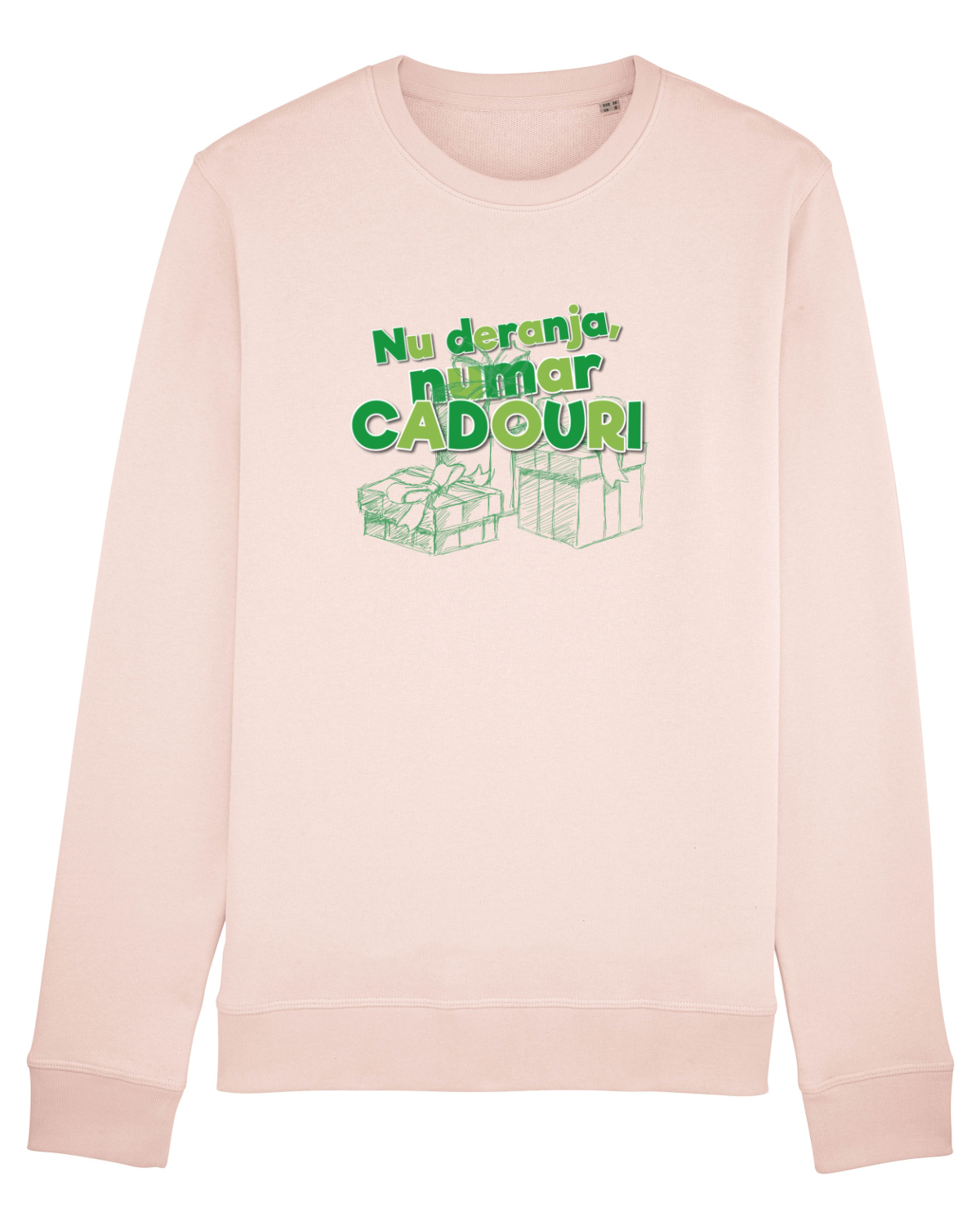 Bluză mânecă lungă Unisex Rise Candy Pink