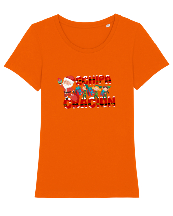 Echipa Craciun  Bright Orange