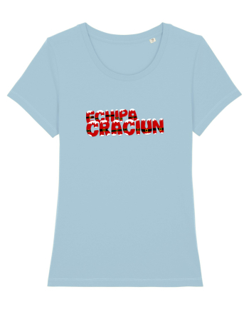 Echipa Craciun  Sky Blue