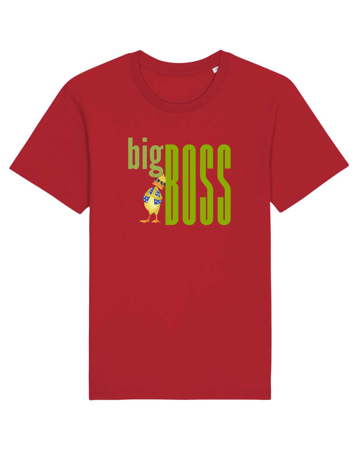 Tricou mânecă scurtă Unisex Rocker Red