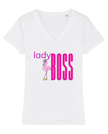 Lady boss White