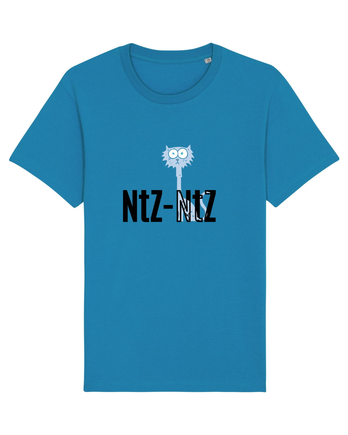 Tricou mânecă scurtă Unisex Rocker Azur