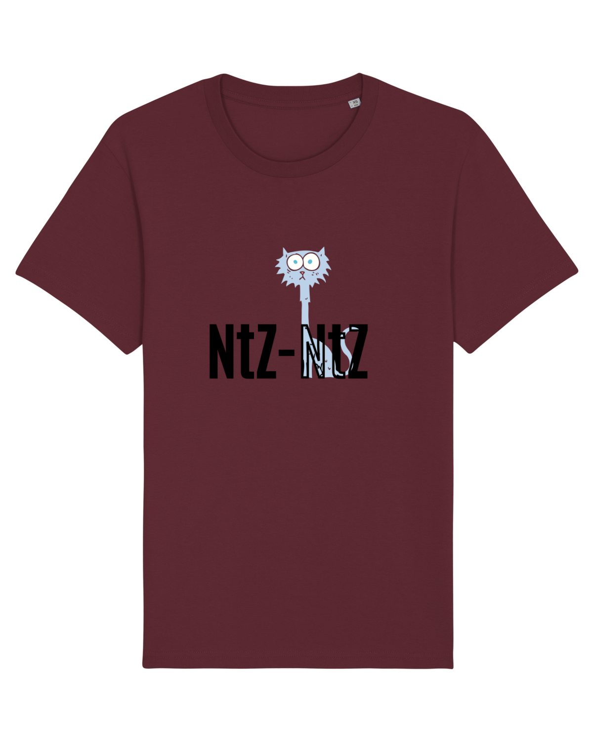 Tricou mânecă scurtă Unisex Rocker Burgundy