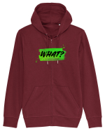 What? Hanorac cu fermoar Unisex Connector