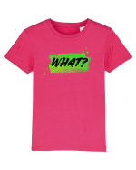 What? Tricou mânecă scurtă  Copii Mini Creator