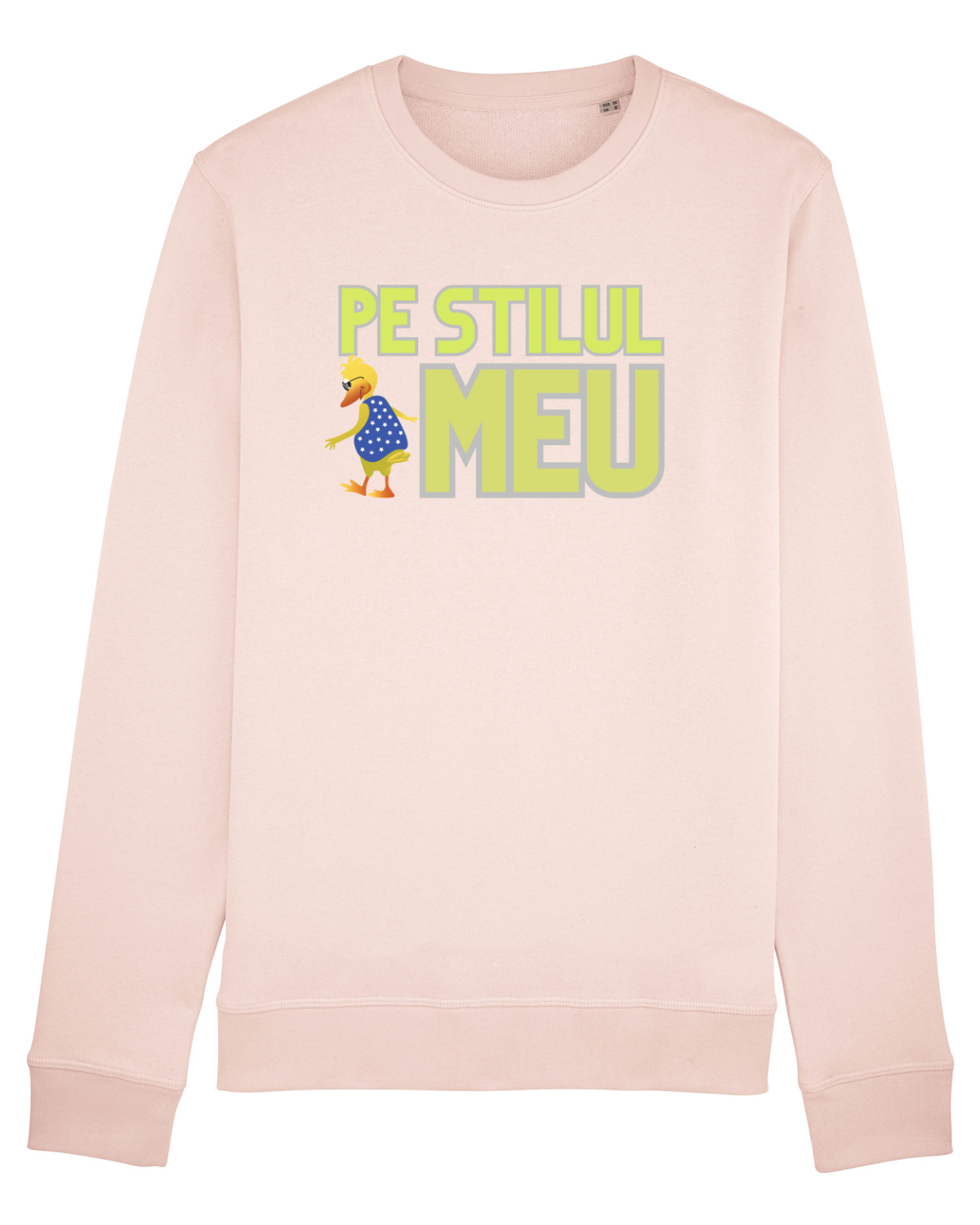 Bluză mânecă lungă Unisex Rise Candy Pink