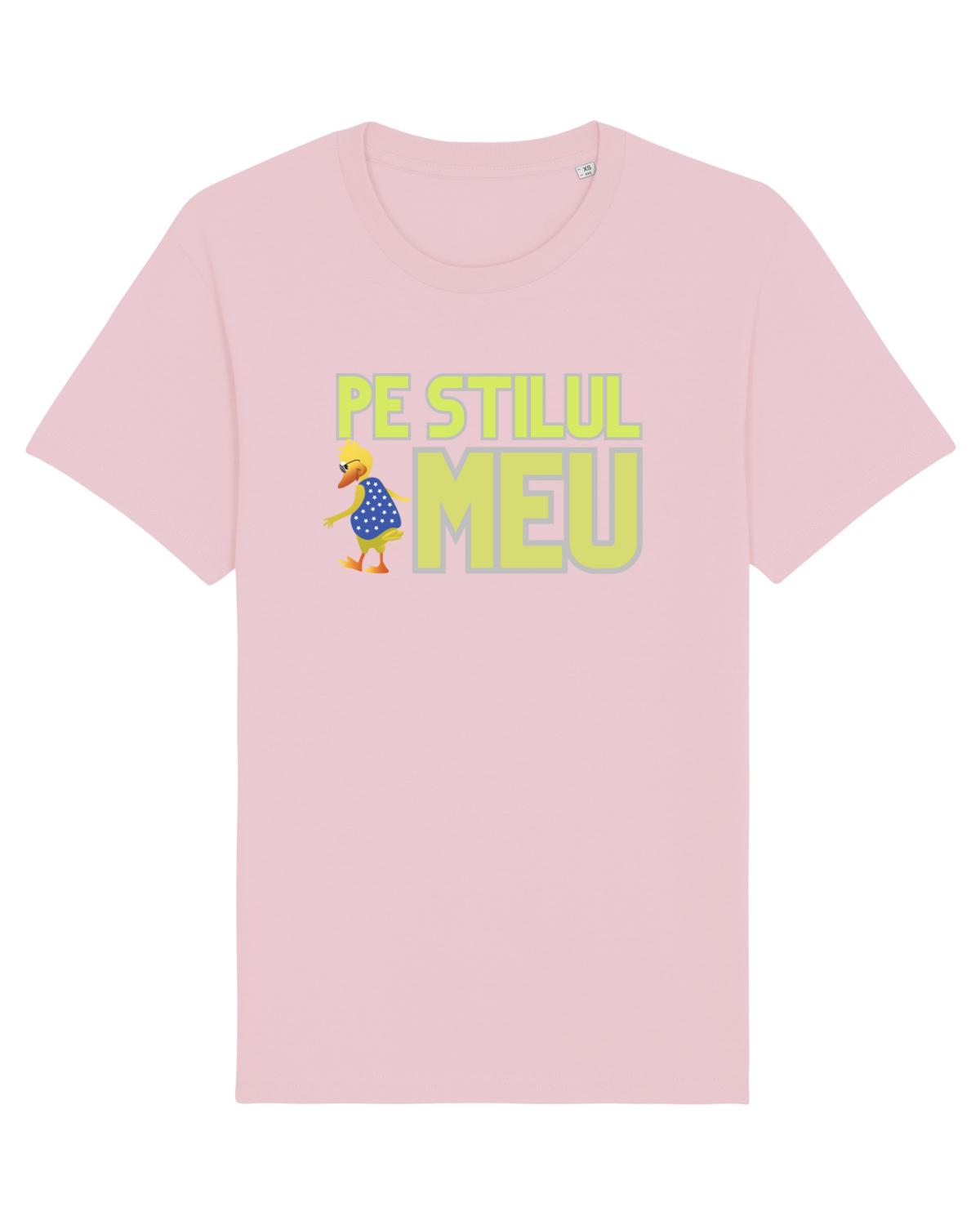 Tricou mânecă scurtă Unisex Rocker Cotton Pink
