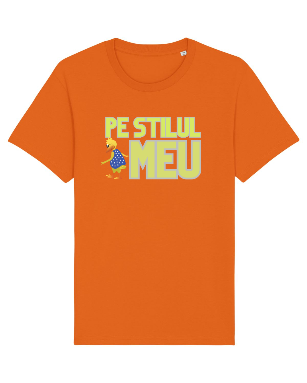 Tricou mânecă scurtă Unisex Rocker Bright Orange