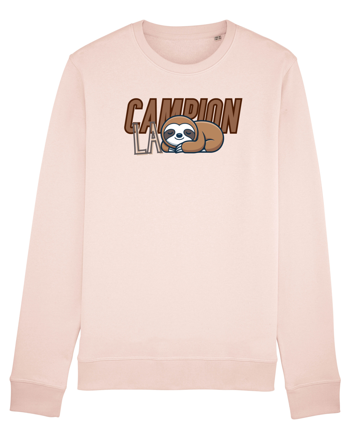 Bluză mânecă lungă Unisex Rise Candy Pink