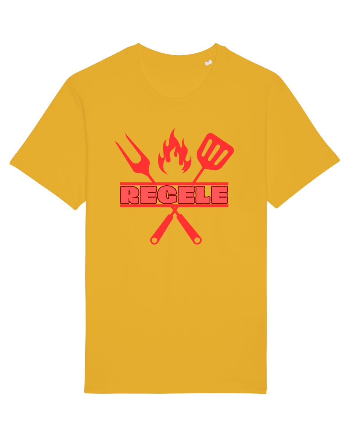 Tricou mânecă scurtă Unisex Rocker Spectra Yellow