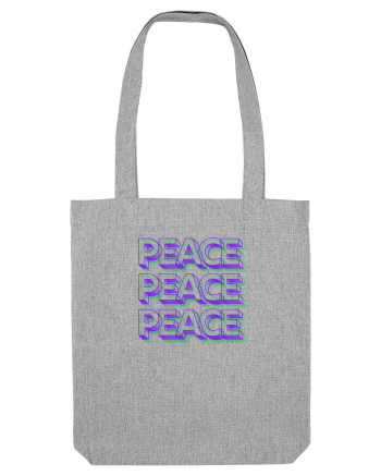 Peace Heather Grey