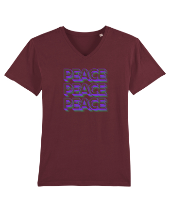 Peace Burgundy