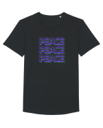 Peace Tricou mânecă scurtă guler larg Bărbat Skater