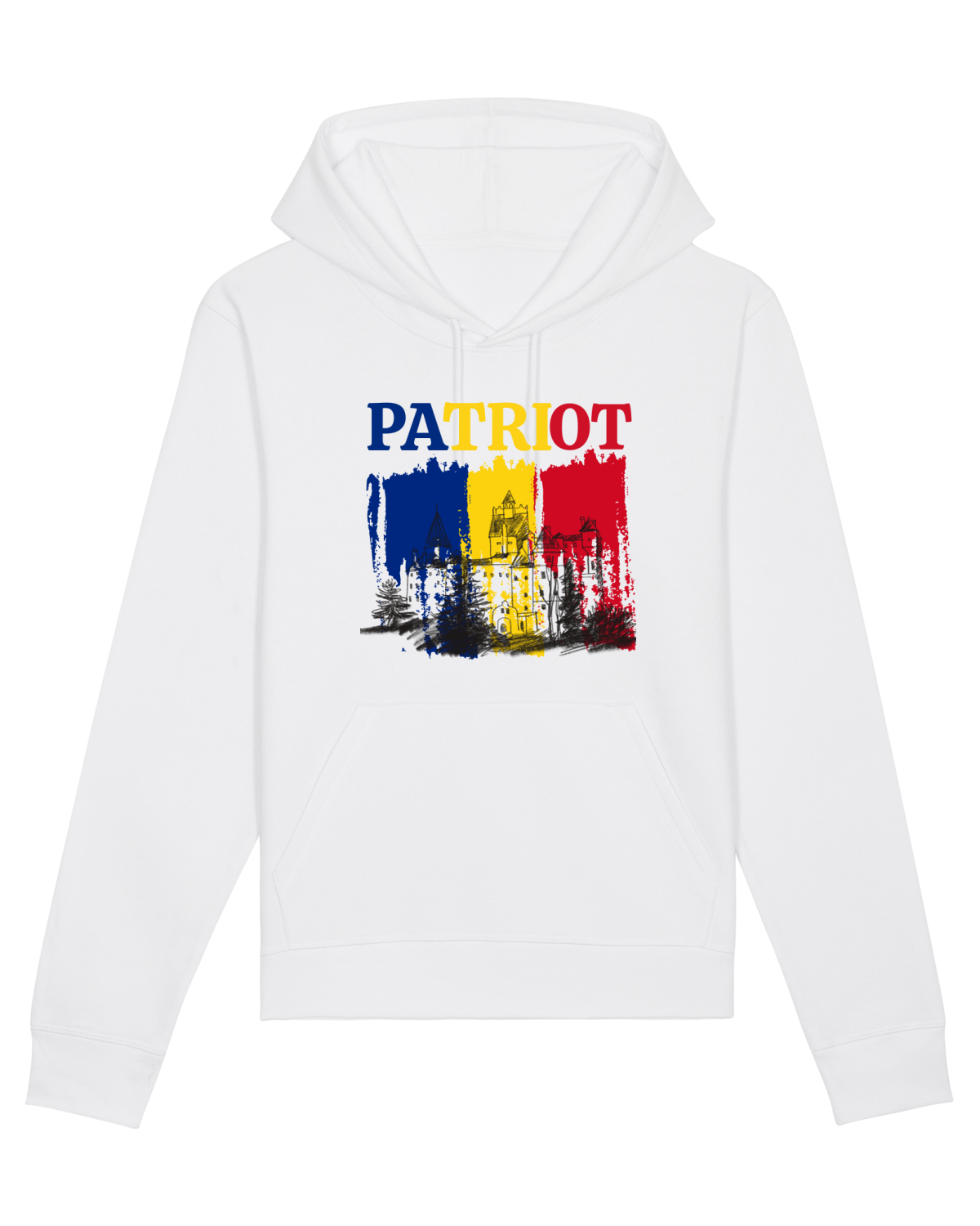 Hanorac Unisex Drummer White