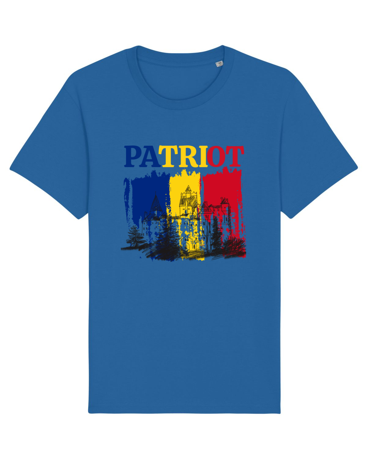 Tricou mânecă scurtă Unisex Rocker Royal Blue