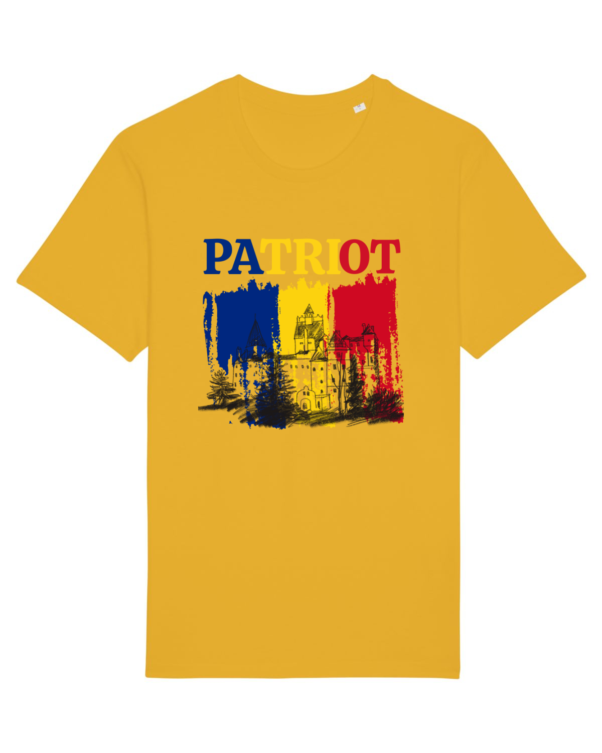 Tricou mânecă scurtă Unisex Rocker Spectra Yellow