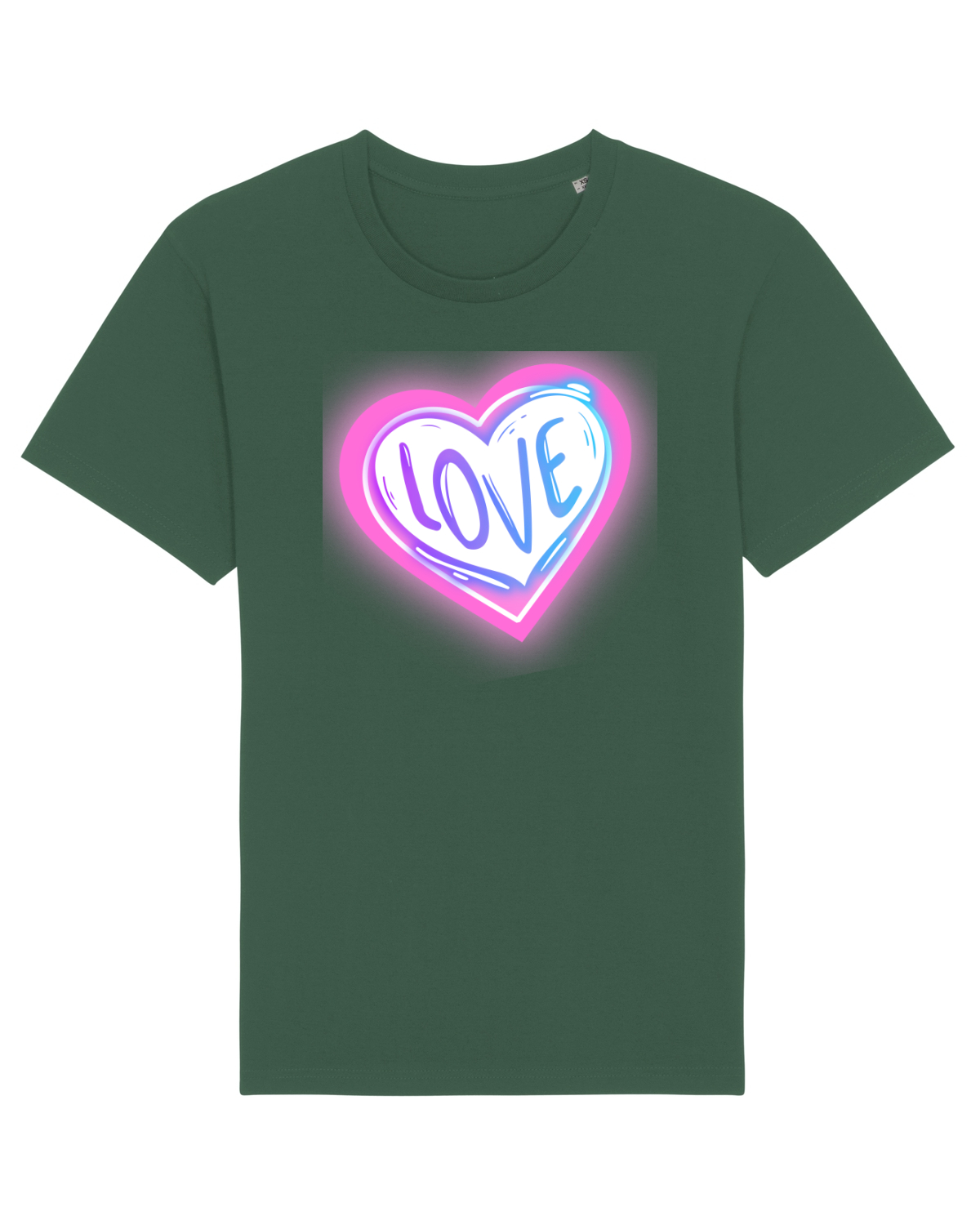 Tricou mânecă scurtă Unisex Rocker Bottle Green