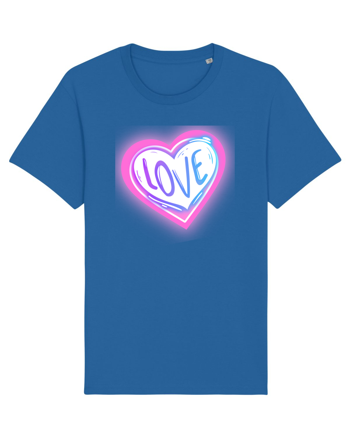 Tricou mânecă scurtă Unisex Rocker Royal Blue