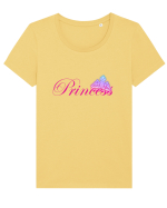 Princess  Tricou mânecă scurtă guler larg fitted Damă Expresser