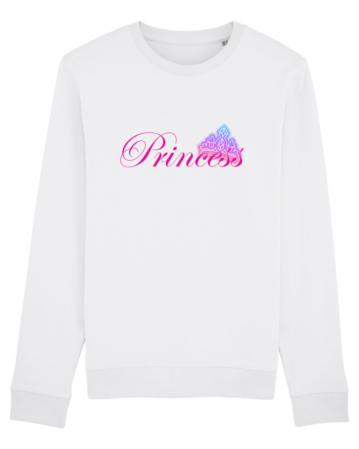 Bluză mânecă lungă Unisex Rise White