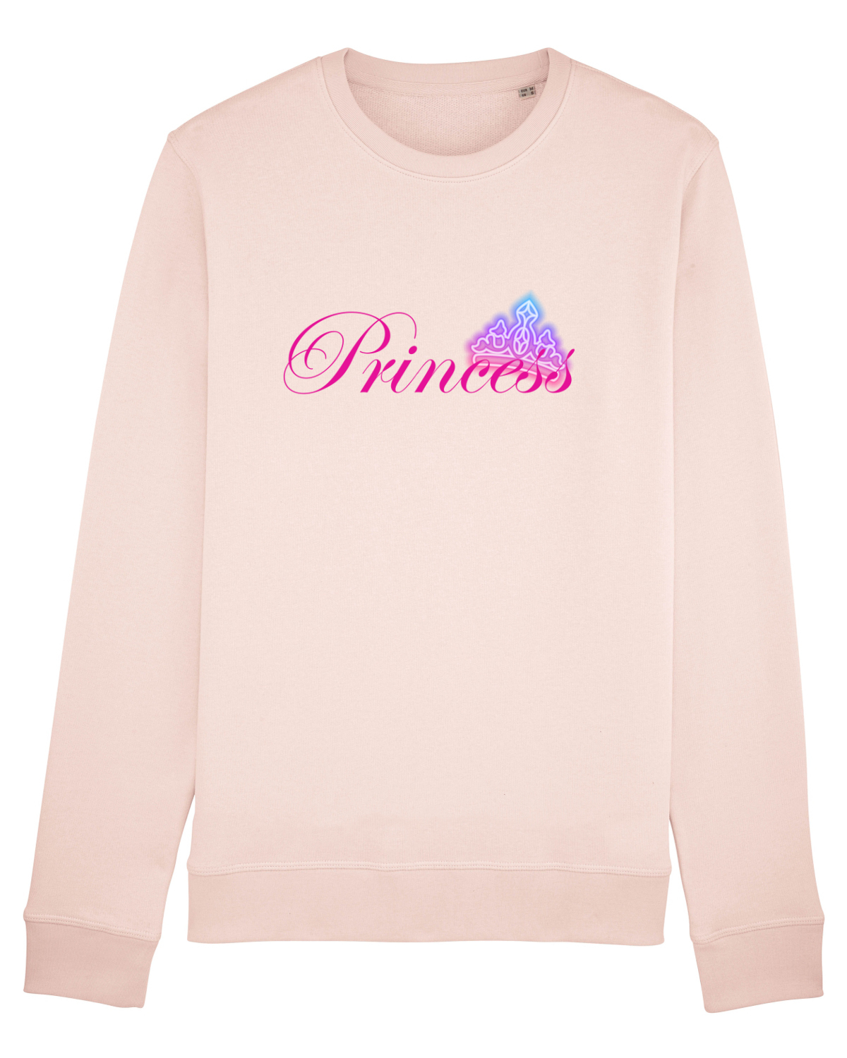 Bluză mânecă lungă Unisex Rise Candy Pink
