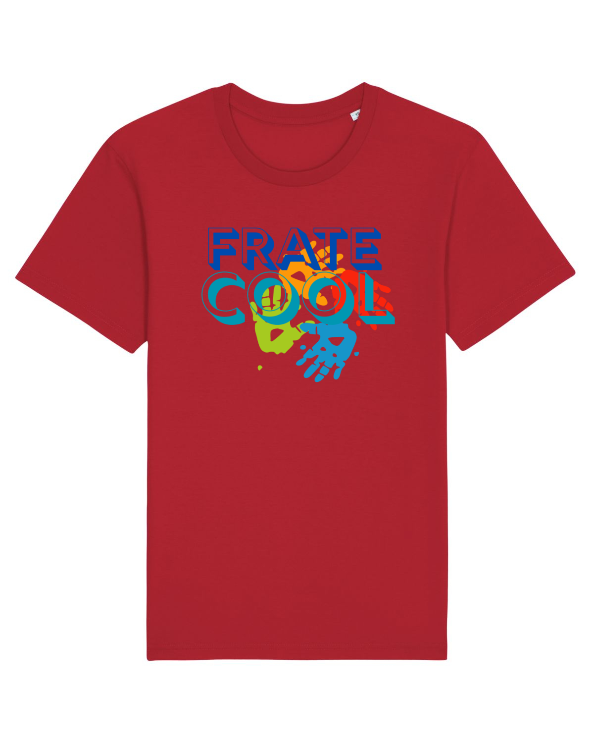 Tricou mânecă scurtă Unisex Rocker Red