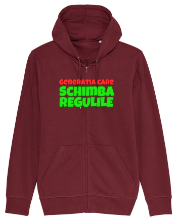 Generația care schimba regulile  Burgundy