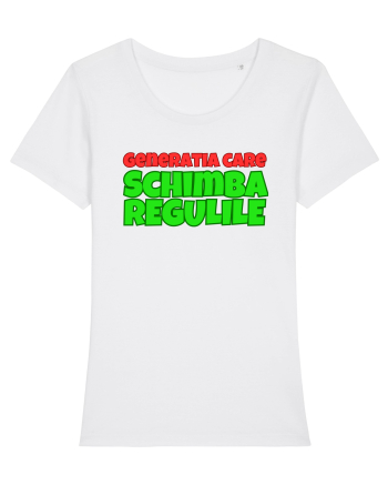 Generația care schimba regulile  White