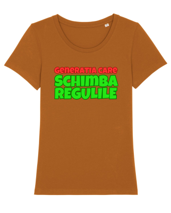Generația care schimba regulile  Roasted Orange