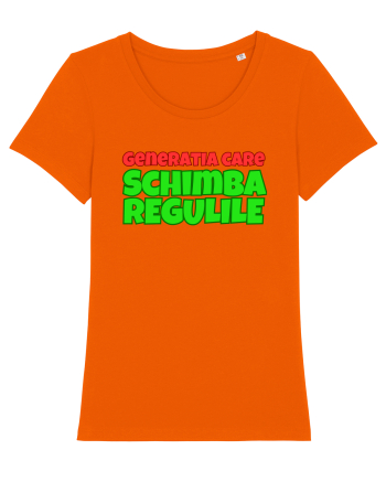 Generația care schimba regulile  Bright Orange