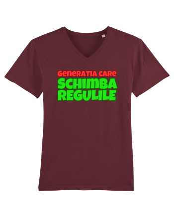 Generația care schimba regulile  Burgundy