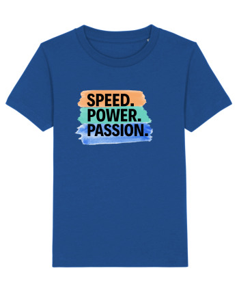 Speed. Power.  Passion.  Majorelle Blue