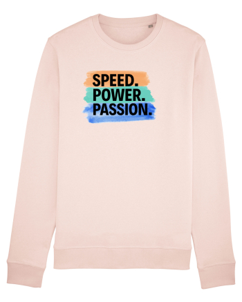 Speed. Power.  Passion.  Candy Pink